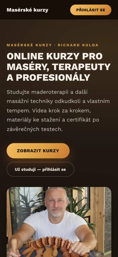 Online kurzy na mobilu